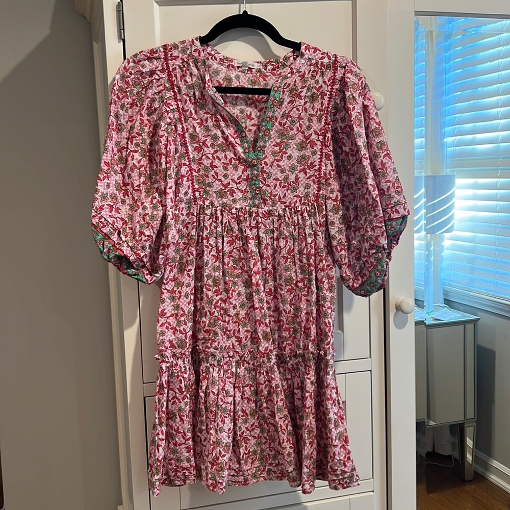 Floral cotton dress - poupette st Barth